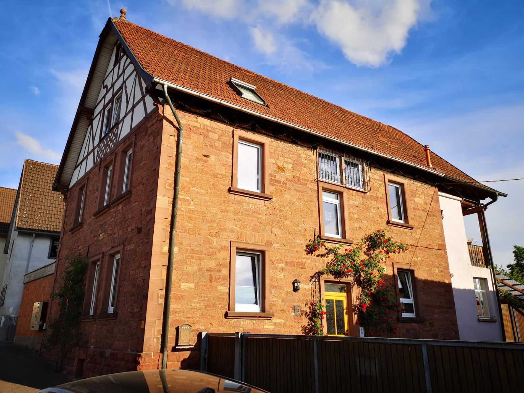 Gemuetliches Sandsteinhaus Buergstadt Oda fotoğraf